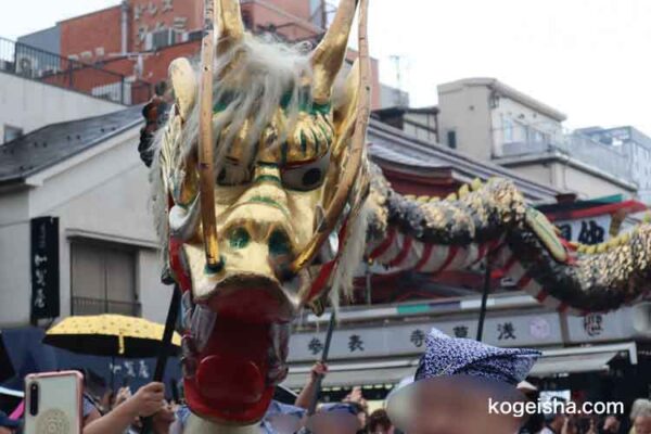 金龍の舞が開催されました（浅草寺）