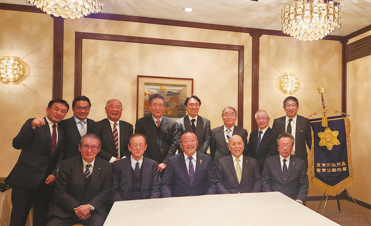 東京宗教用具商業協同組合が新年互礼会を開催しました